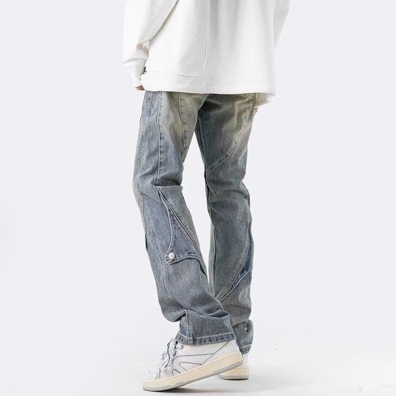 Unisex Casual Daily Denim Jeans - Image 1