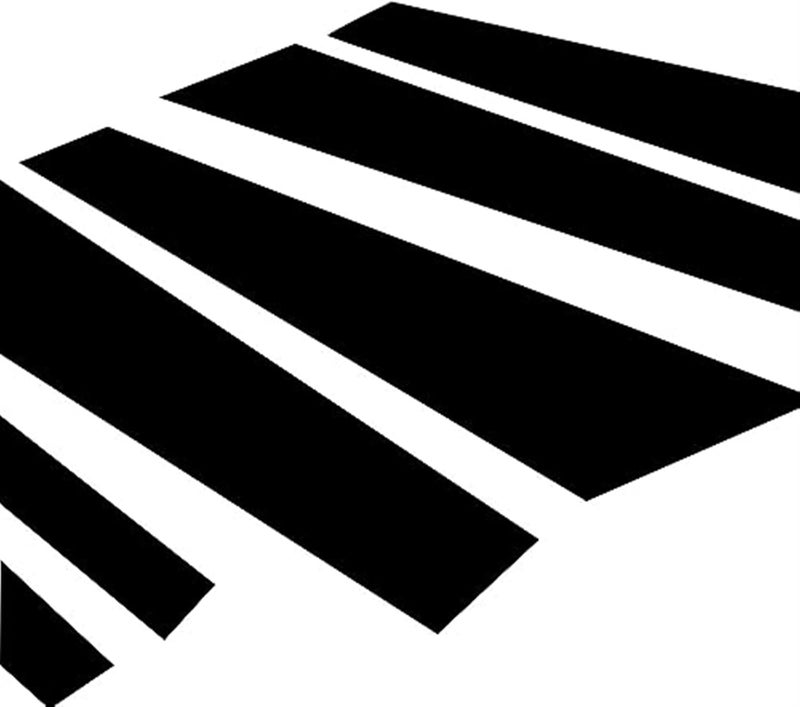 Wivplex 6Pcs Glossy Black Window Trim Cover for S-Class W221 - Image 2