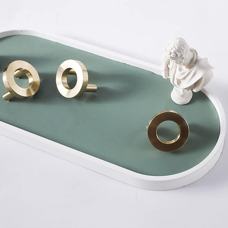 MANTARA B002536 Round Drawer Brass knobs Kitchen Decorative Cabinet Handles and pulls Decorative Furniture HardwarePack of 1 - Image 2