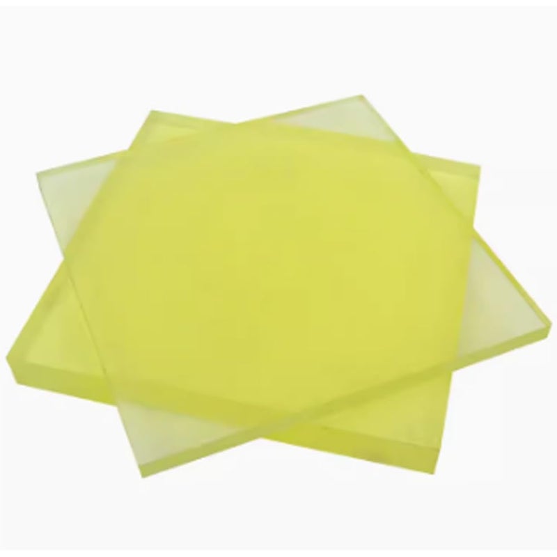Thick 1mm Polyurethane Sheet 7 87x7 87 Inch Oil Resistant Vibration Dampening Panel 2 Pack - Image 1