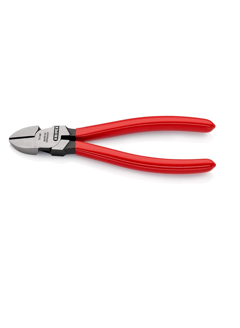 KNIPEX Diagonal Cutter Black  Plastic Coated 160 Mm - Image 1