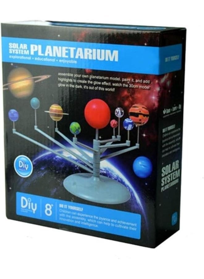 Diy - "DIY Solar System Planetarium Kit – 3D Glow-in-the-Dark Model – Fun Educational Astronomy Toy for Kids Ages 8+" - Image 1