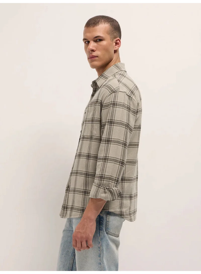 THE BEAR HOUSE  Men’s Trendy Shacket for All Seasons | Casual Overshirt Jacket for Men | Versatile Outerwear Layer for Office, Streetwear & Travel | Modern Smart Look for Everyday Outfits for Men | Best Price UAE