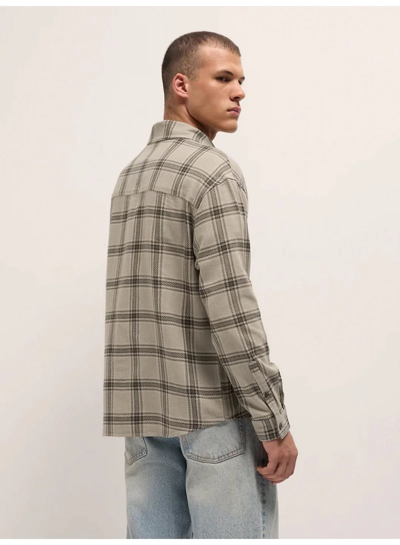 THE BEAR HOUSE  Men’s Trendy Shacket for All Seasons | Casual Overshirt Jacket for Men | Versatile Outerwear Layer for Office, Streetwear & Travel | Modern Smart Look for Everyday Outfits for Men | Best Price UAE