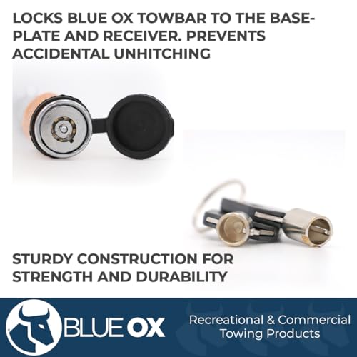 Blue Ox BX88101 two 1/2 locks and one 5/8 Lock Kit , Orange - Image 3