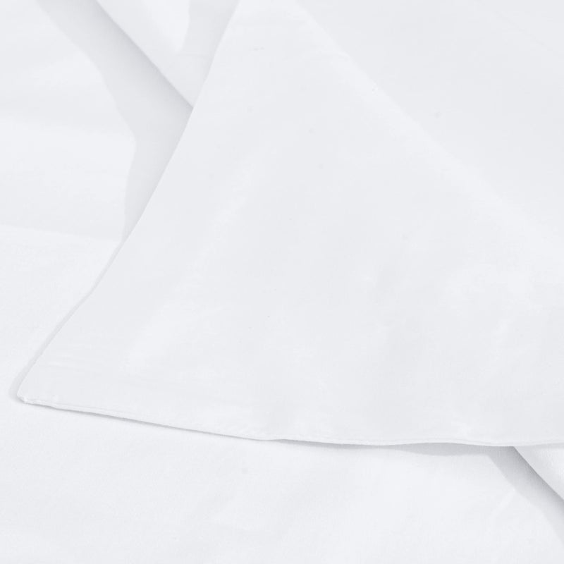 NTBAY Cotton 26x26 Euro Sham Covers - 500 Thread Count Egyptian Cotton Euro Pillow Covers, 2 Pack Super Soft and Breathable 26x26 Pillow Covers, Square Pillow Cases, White - Image 3