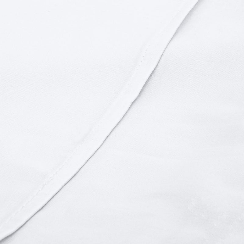 NTBAY Cotton 26x26 Euro Sham Covers - 500 Thread Count Egyptian Cotton Euro Pillow Covers, 2 Pack Super Soft and Breathable 26x26 Pillow Covers, Square Pillow Cases, White - Image 4