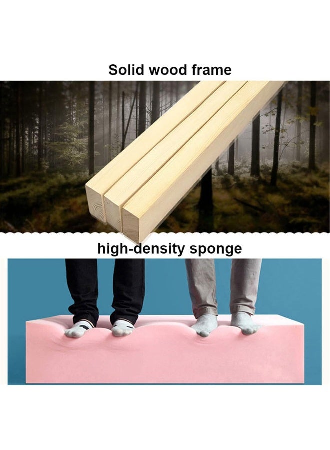 Zayn comforts Sofa Bed FUTON  Folding Convertible for Living Room, Office & Guest Room (Blue) - Image 3