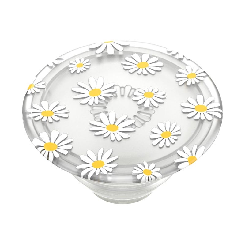 POPSOCKETS قبضة هاتف مع قاعدة قابلة للتوسيع، قبضة لاصقة - شفاف يحبني لا - Image 5