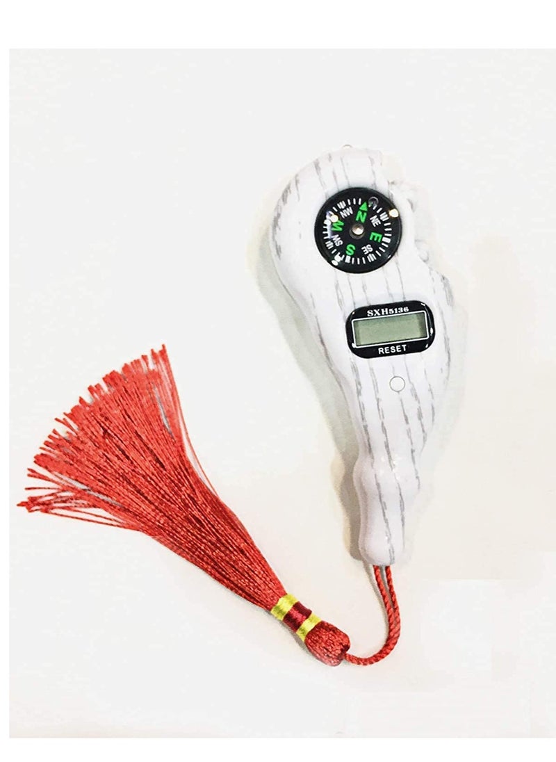 Home Care - Digital Finger Counter,Digital Counter for Prayer, Beads Digital Finger Counter with Compass,Islamic Prayer Beads Assorted Color - Image 1