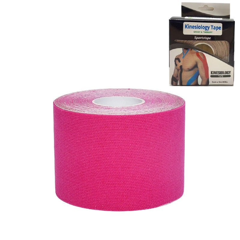 Generic Muscle Stickers Special Strap Bandage Achilles Tendon Muscle Sticker Self-adhesive Tape Muscle Internal Effect Sticker Basketball Badminton Pink