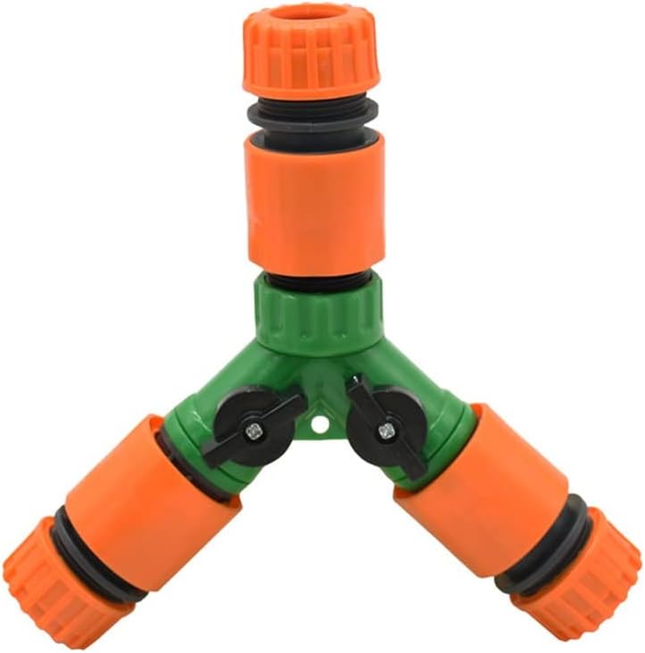 1 2 Inch Garden Hose Y Splitter Tap Water Irrigation Tube Connector - Image 1