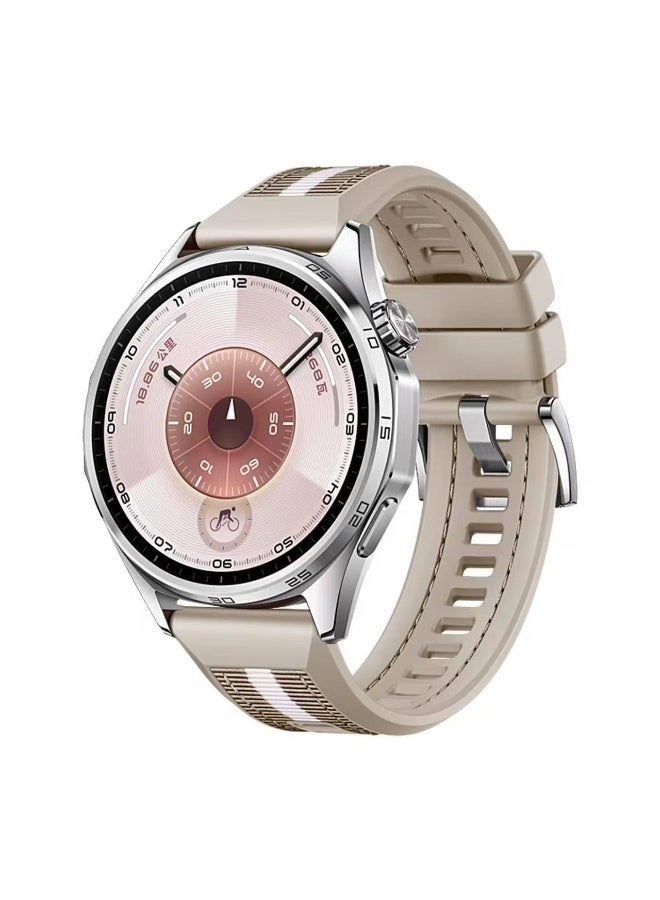 22mm Braid Nylon Silicone Strap For Huawei Watch GT6 46mm | GT6 Pro| GT5 46mm | Pro | GT4 46mm | GT2 Pro | GT2 GT3 46mm | Watch 4 | Watch 3/3 Pro | GT3 | GT3 Pro (Starlight)