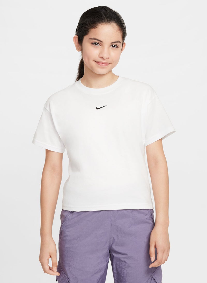 Nike GIRLS  SPORTSWEAR TEE BOXY ESSNTL LBR - Image 4