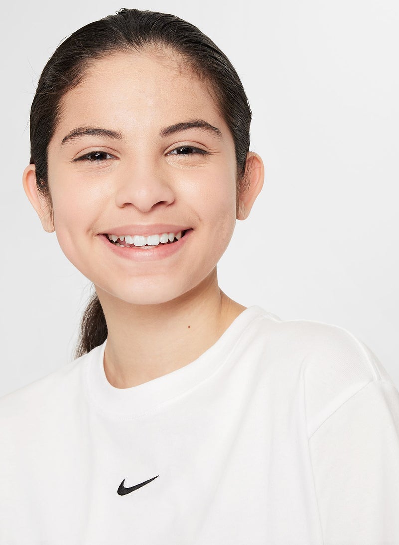Nike GIRLS  SPORTSWEAR TEE BOXY ESSNTL LBR - Image 1