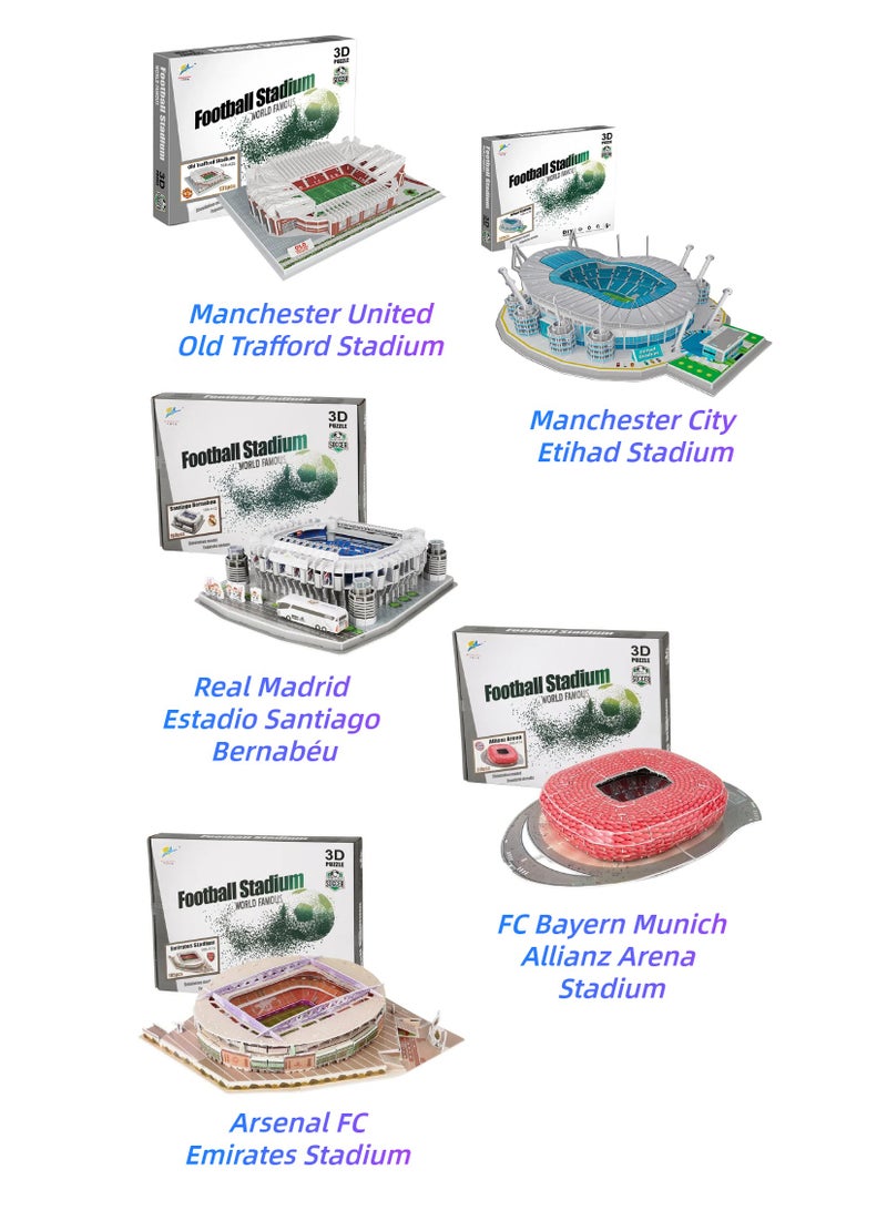 مجموعة لغزى ثلاثية الأبعاد لستاد أولد ترافورد لفريق مانشستر يونييتد - Image 2