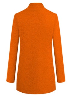 Loquat Autumn And Winter New Fashion Solid Color Overcoat  - Image 2