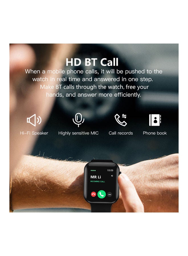 NIBEMINENT Smart Watch LD6 1.54-Inch 2.5D HD Screen Fitness Tracker Blue - Image 4