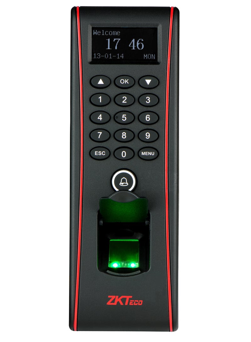 زد كيه تيكو نظام فتح الأبواب الإلكتروني بنظام لوحة مفاتيح وتحكم عبر بطاقة RFID، مزوّد بغطاء مقاوم للمطر ومناسب للاستخدام الخارجي. - Image 4