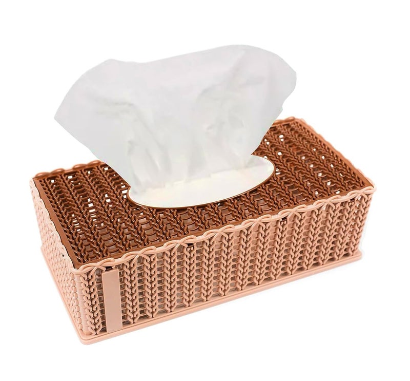 Mouly Plastic Tissue Paper Box Napkin Dispenser for Car, Home, Kitchen and Office Table (Multicolor) - Image 2