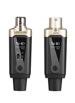 EVEREEN Wireless Microphone System XLR Mic Converter Adapter UHF Automatic Transmitter Setup For Condenser Dynamic Mic  - Image 1