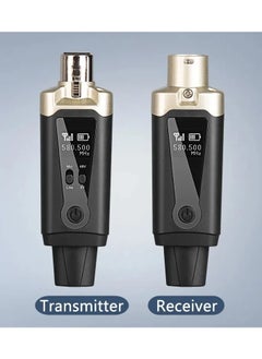EVEREEN Wireless Microphone System XLR Mic Converter Adapter UHF Automatic Transmitter Setup For Condenser Dynamic Mic  - Image 2