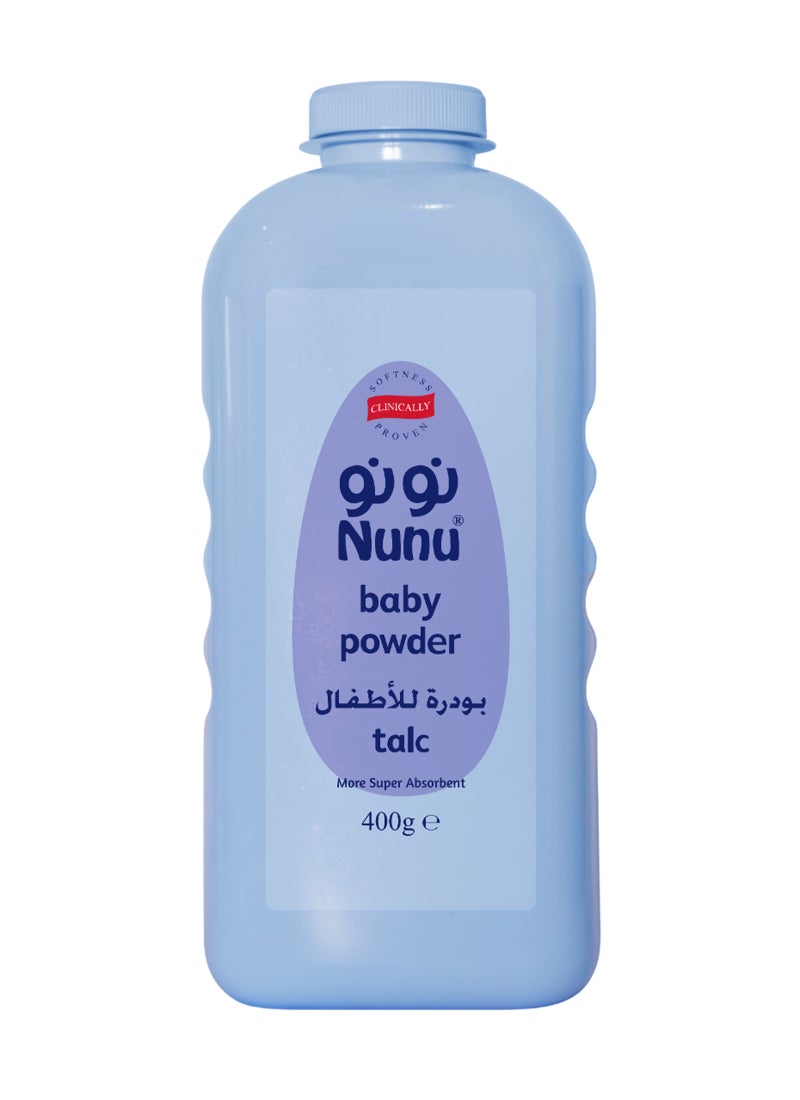 Nunu Talc Baby Powder 400g