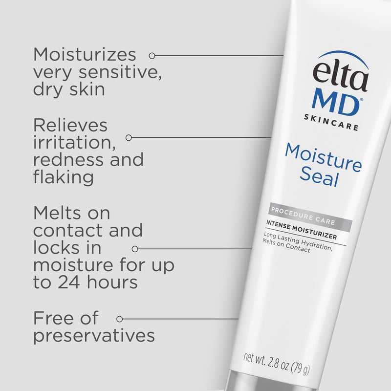 EltaMD Moisture Seal Skin Care Moisturizer - Dry Body and Face Moisturizer for Sensitive Skin, 2.8 oz Tube - Image 2