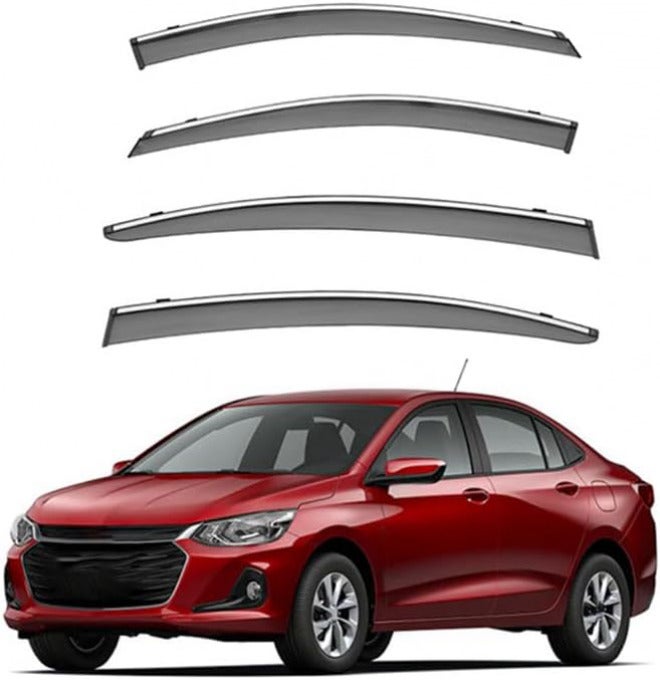 Premium Wind Deflector for Chevrolet Cavalier Onix MK2 2020+ Window Side Visor Keep Your Car Ventilated in Rain Reduce Wind Turbulence External Accessories - Image 1