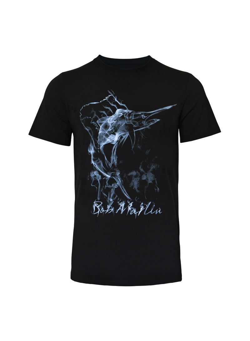 BOB MARLIN Marlin Premium Tshirt One Love For Fishing Vapor Sail - Image 1