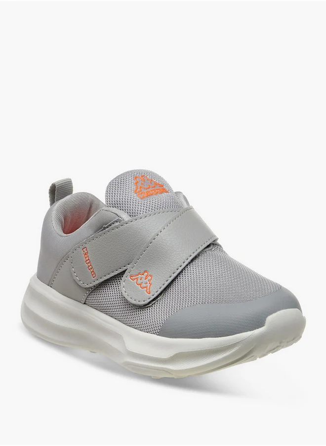 كابا Boys' Logo Detail Sports Shoes with Hook and Loop Closure