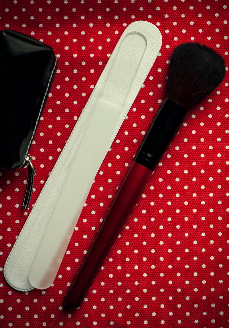 Mont Bleu Large Professional Glass Nail File - Genuine Czech Tempered Glass - Handmade in Czech Republic - Best Crystal Nail File for Natural Nails - Image 5