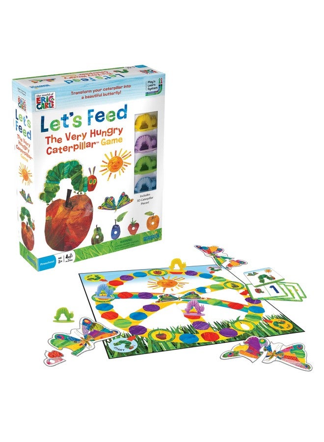Briarpatch Briarpatch Let's Feed The Very Hungry Caterpillar Game, Brown - Image 1