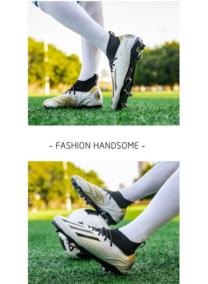 SKT Shiketro Men's football shoes, suitable for outdoor and indoor professional teenage boy football shoes, men's and women's universal football shoes.  - Image 2