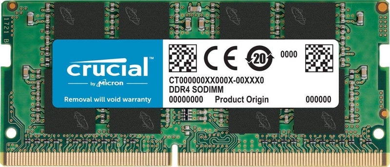 Micron Crucial 4GB DDR4 1.2v 2400Mhz CL17 SODIMM RAM Memory Module for Laptops and Notebooks - Image 1