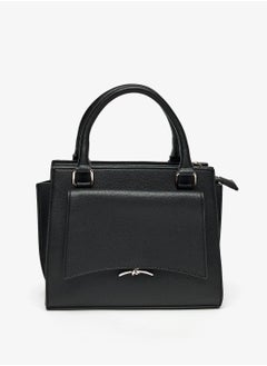 shoexpress Solid Tote Bag with Double Handles  - Image 1