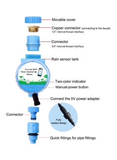 NIBEMINENT Automatic Irrigation Controller Blue  - Image 5