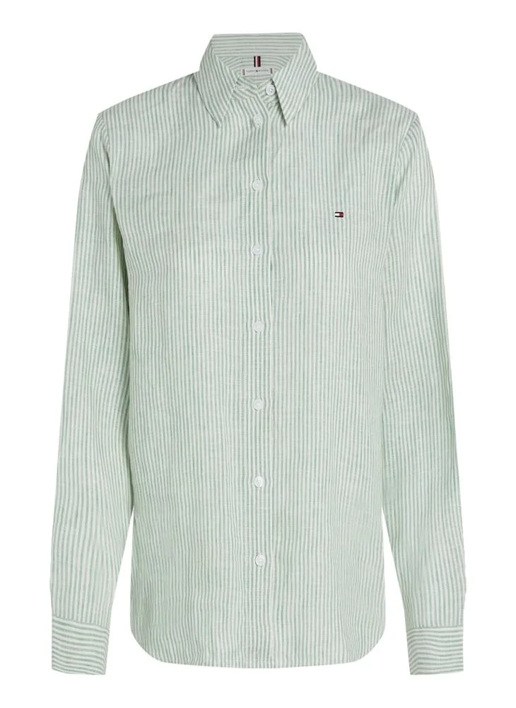 TOMMY HILFIGER Essential Linen Relaxed Shirt