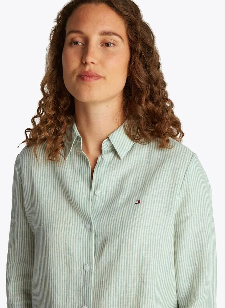 TOMMY HILFIGER Essential Linen Relaxed Shirt