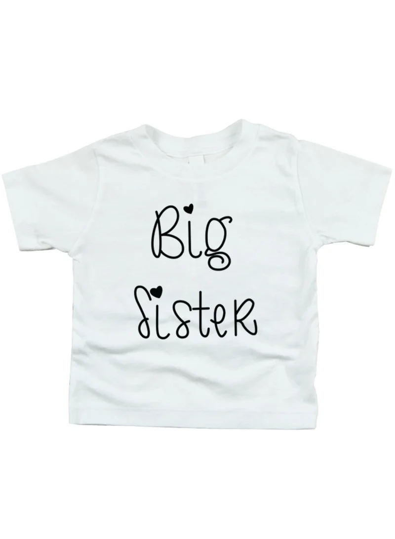 Matching Family Outfits Matching Family Outfits - Unique gift - Big Sister- - White