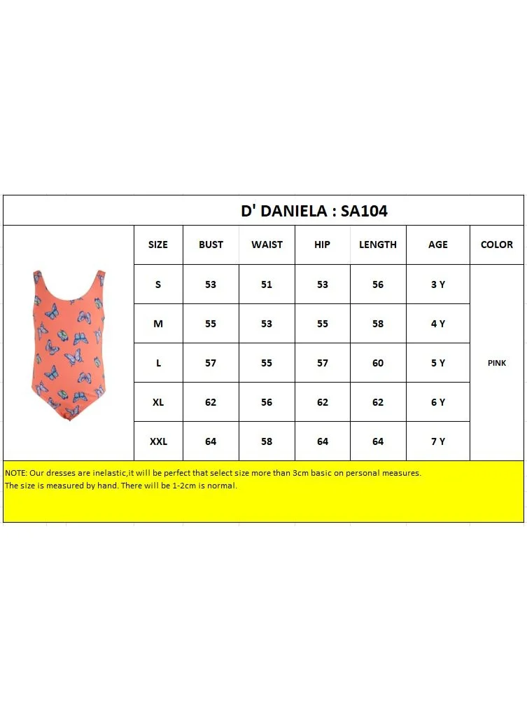 D'Daniela D' Daniela - Butterfly Bliss Pink Swimwear - Pink
