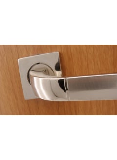 Azm Hırdavat Eros Nickel Satin Badge Door Handle WC  - Image 3