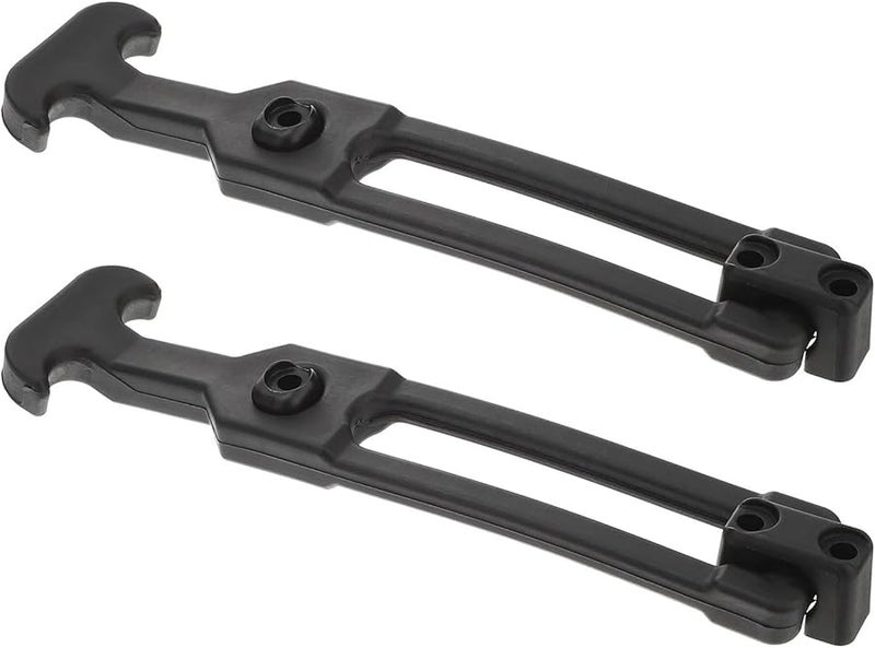 4Pcs Black T Handle Draw Latches Flexible Shock Proof Tool Box Hasp Lock - Image 1