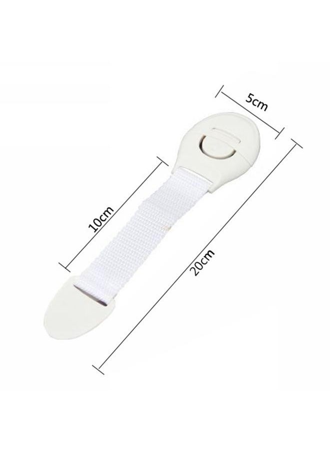 Thoraya 20pcs Child Safety Strap Cabinet Locks Toddler Proofing Strap Adhesive For Cabinet Drawer Door Toilet  - Image 5
