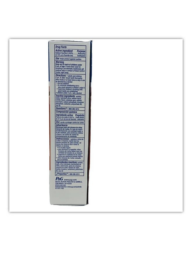 Crest Plus Complete + Whitening Cinnamon Rush Expressions 5.4 Oz 2 Boxes - Image 3