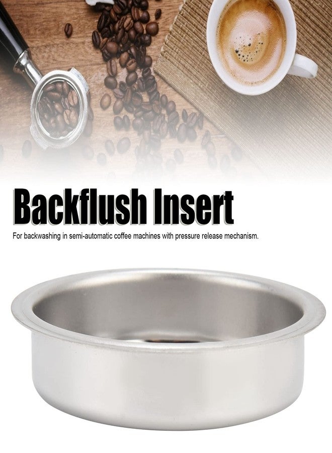 BORDSTRACT 51mm Coffee Machine Stainless Steel Back flush Insert Metal Blind for Delongh EC680 EC685 Machine Backflush Insert Blank Basket Coffee Machine Tools - Image 5