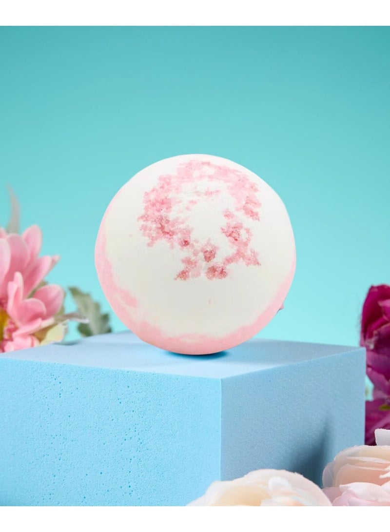 JAYATO Relaxing Spa Treatment Package of Gift Items for Ladies Women Girls Birthday Celebration Creative Festival Gift  Caffee Cup with Candle Bath Bomb Eye Mask Soap Bath Salt  Gift Card and Gift Box  Pink - Image 5