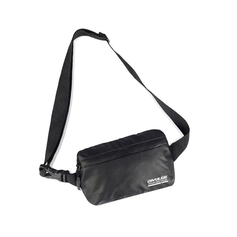 DIVULGE Hubble Running Belt Waist Pouch Bag Waist Pouch Bag to Carry Mobile Phone (Black) - Image 1