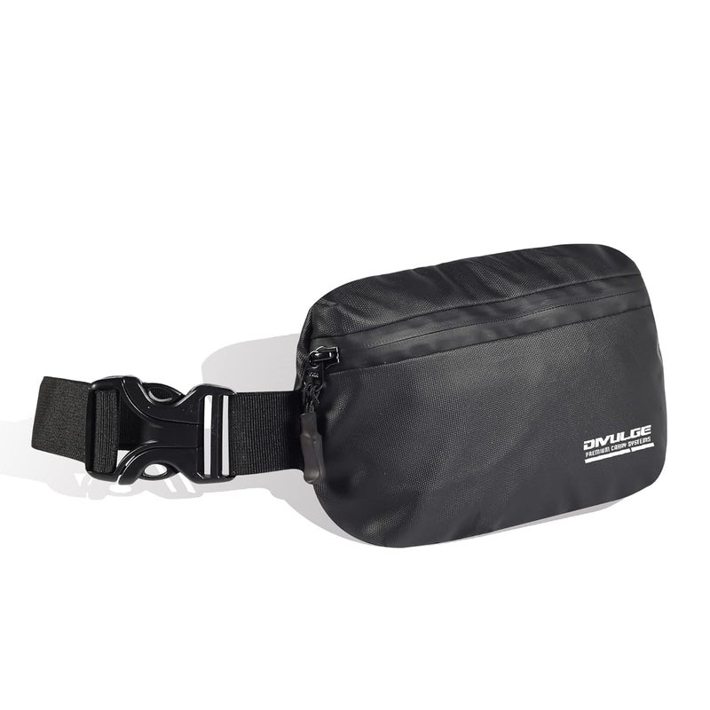 DIVULGE Hubble Running Belt Waist Pouch Bag Waist Pouch Bag to Carry Mobile Phone (Black) - Image 2