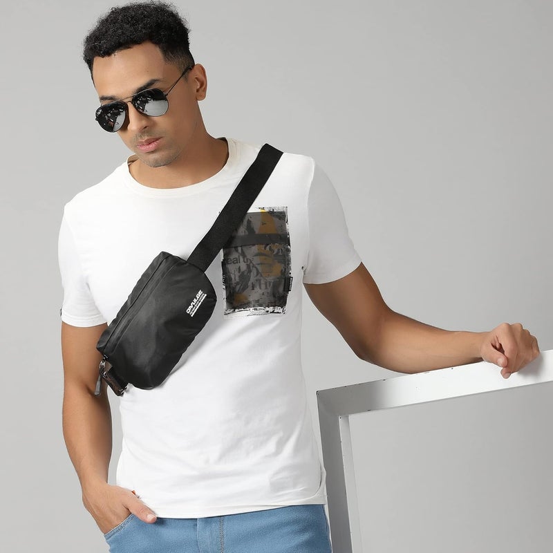 DIVULGE Hubble Running Belt Waist Pouch Bag Waist Pouch Bag to Carry Mobile Phone (Black) - Image 5